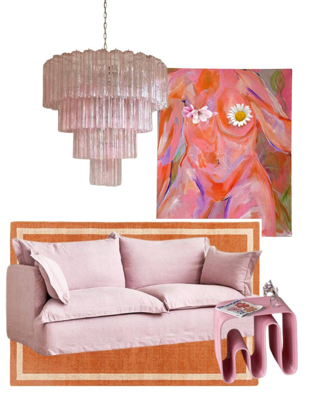 She Carried The Scars Like Bloom Original Painting