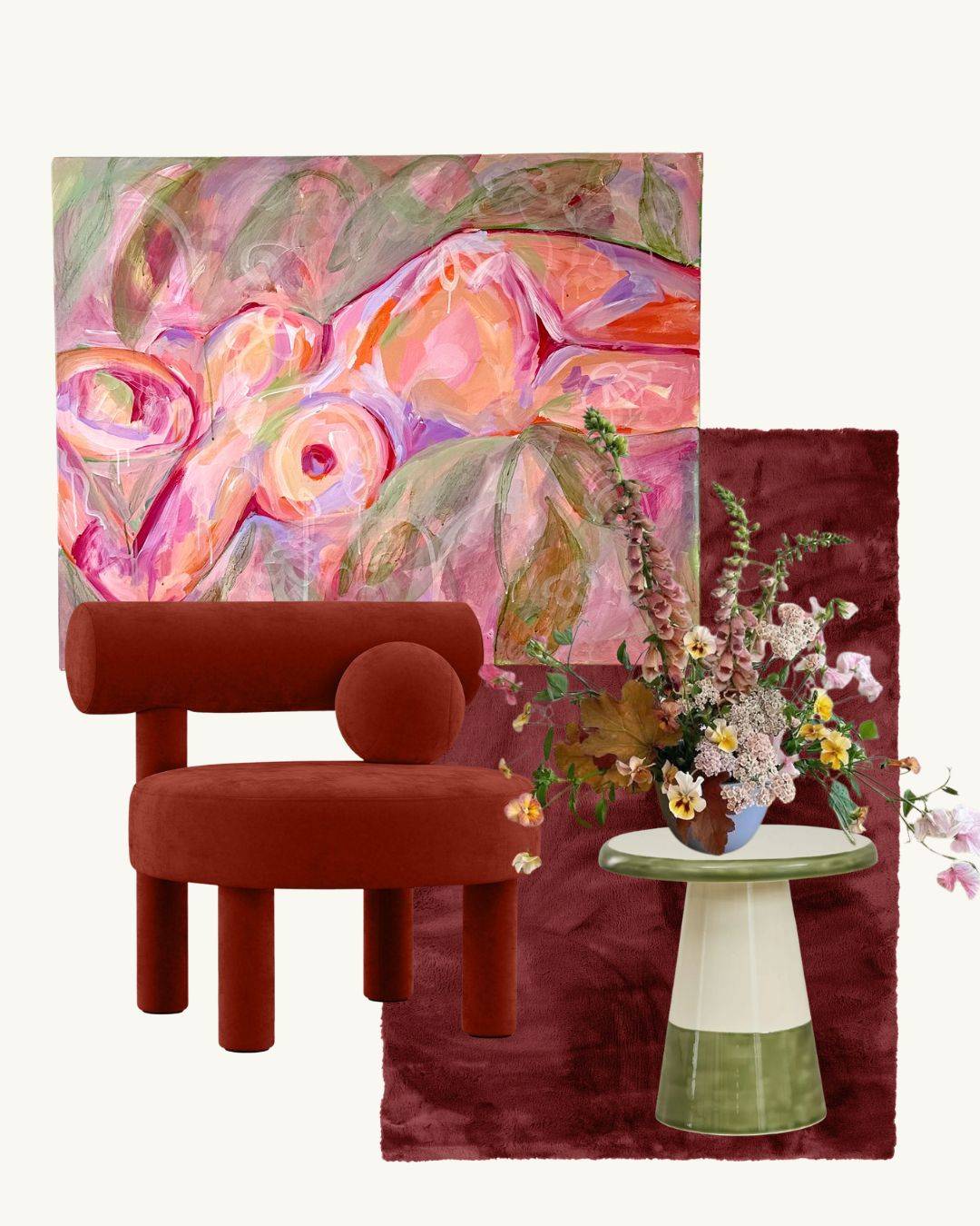 River Washed Original Painting