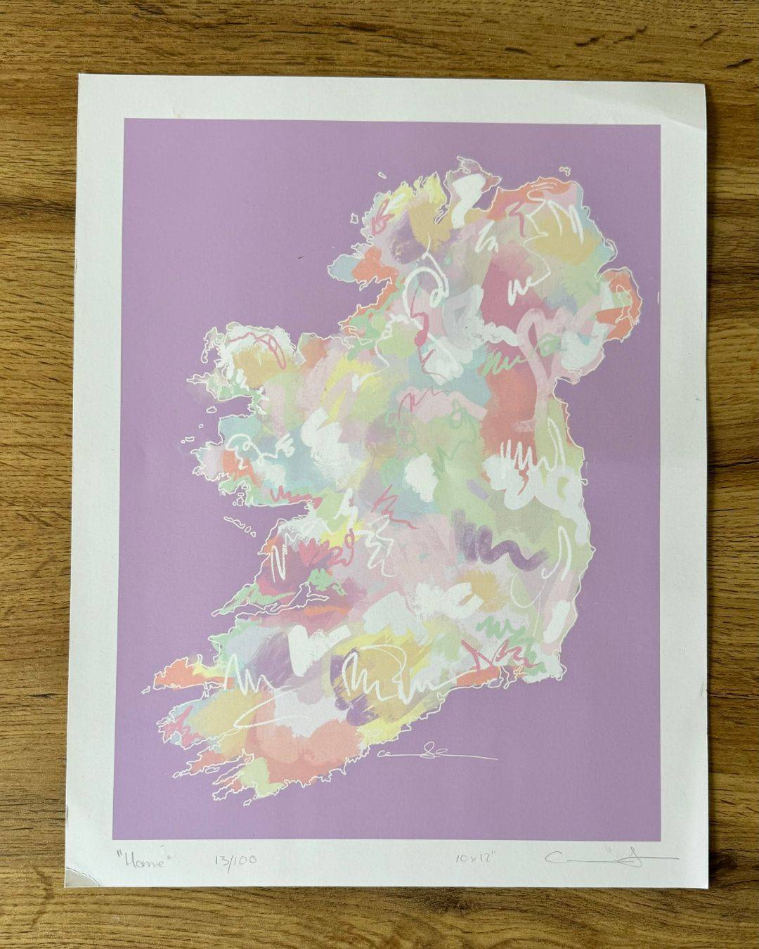 Home 10x12 Print - Cliodhna Doherty Art