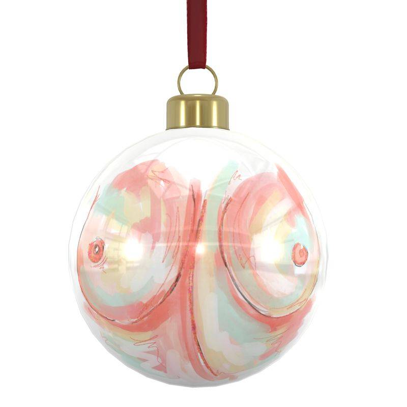 Red Bone China Booble - Cliodhna Doherty ArtBone China Baubles